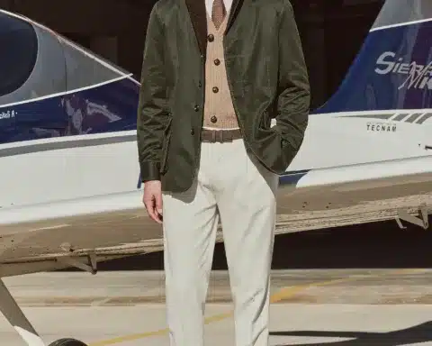 Gutteridge Reinventa l'Eleganza per l'Uomo con i Tessuti Italian Fabric per l’Inverno 2025-2026