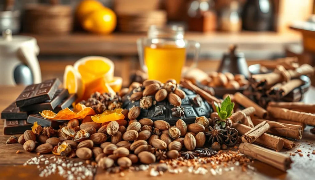 Ingredienti autentici panforte