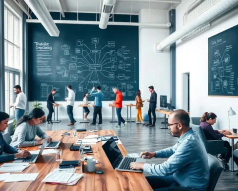 co-working uomo manager