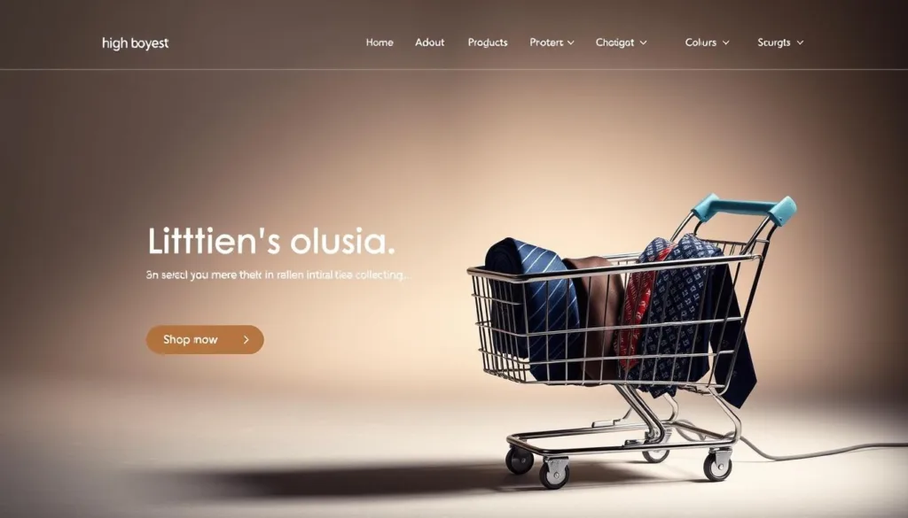 esperienza acquisto carrello cravatte