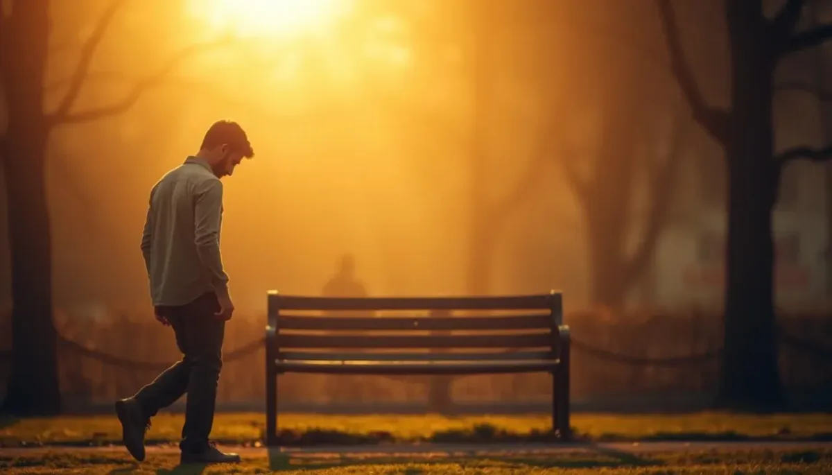 perché un uomo si allontana