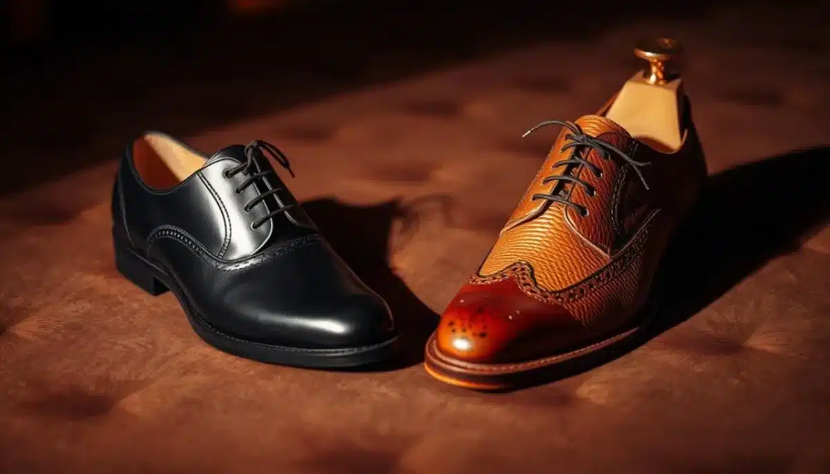 scarpe uomo nero marrone