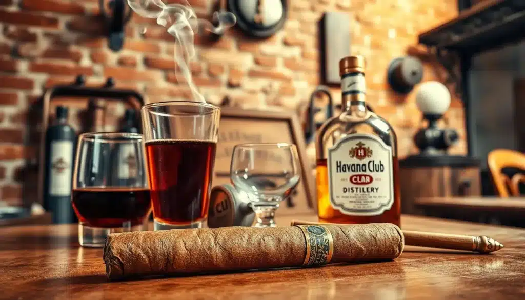 sigari e rum habana vieja