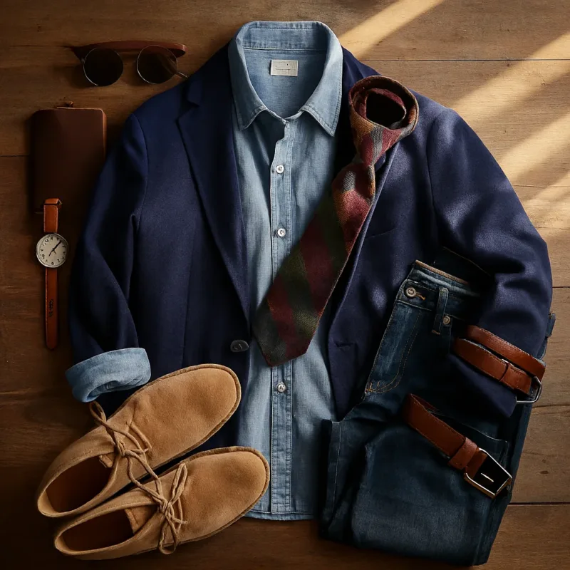 Principi base per abbinare camicia e giacca ad una cravatta regimental