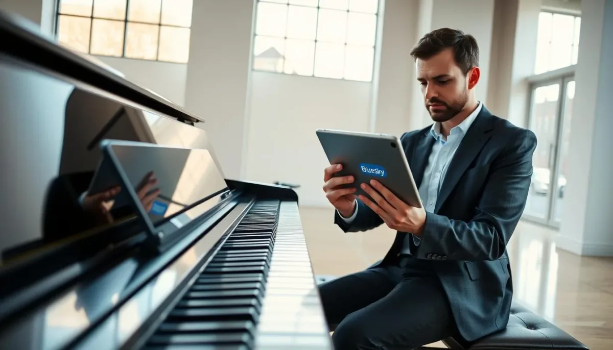 bluesky piano premium