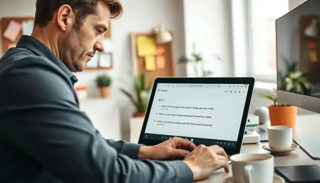 gestione destinatari email