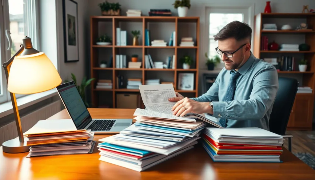 organizzare documenti casa