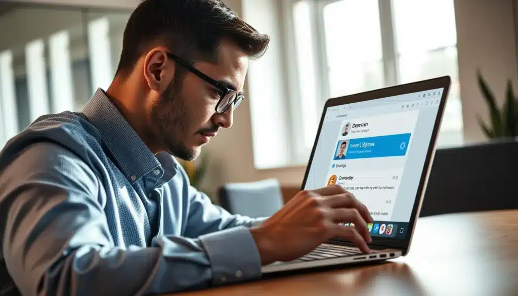 personalizzazione firma email