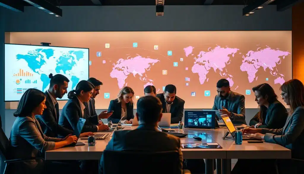 social media per export