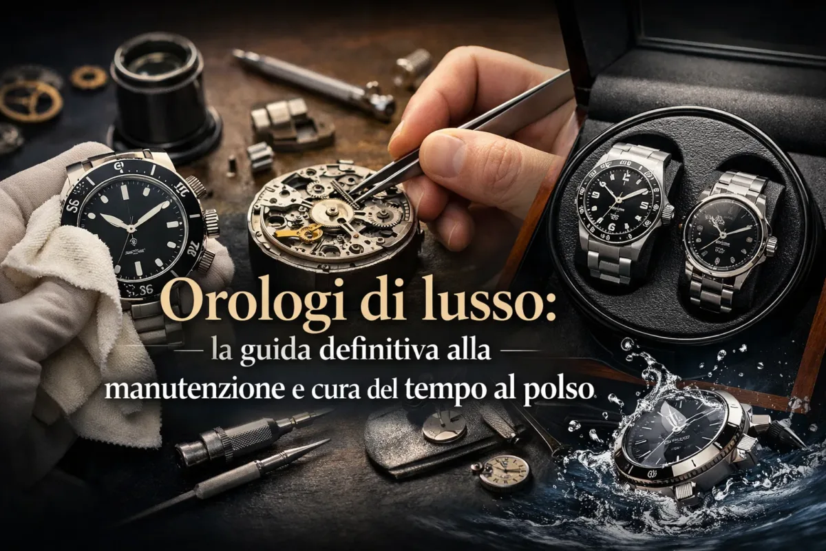 Orologi di lusso, come prendersene cura davvero