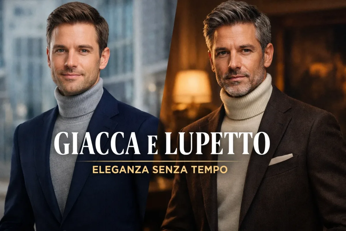 Come abbinare giacca e maglia lupetto