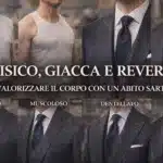 Ogni giacca ha una struttura e un revers pensati per valorizzarlo.