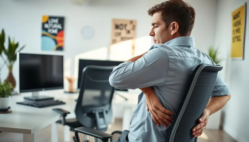 mal di schiena lavoro