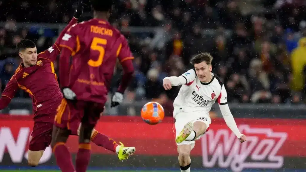 Allo Stadio Olimpico finisce 1-1 tra Roma e Milan al termine di una gara intensa, tattica e carica di episodi.
