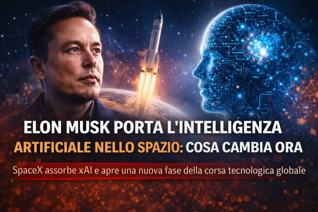 Elon Musk Porta l’Intelligenza Artificiale nello Spazio