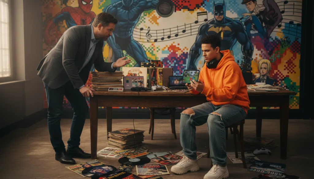 Icone della cultura pop come linguaggio comune e campo di scontro generazionale