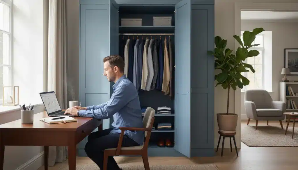 organizzazione casa uomo