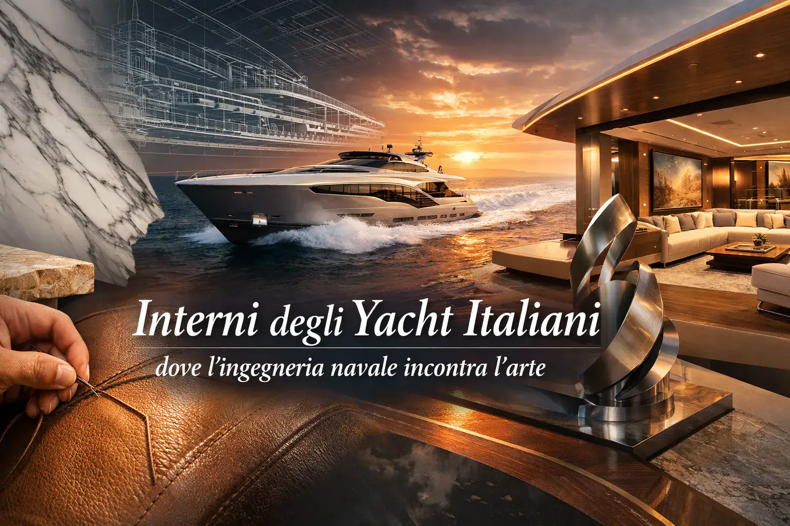 Interni degli Yacht Italiani: dove l’ingegneria navale incontra l’arte