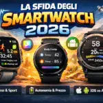 Smartwatch 2026: quale comprare tra Apple Watch, Galaxy Watch e Garmin.