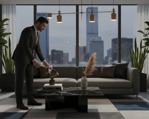 arredamento maschile moderno