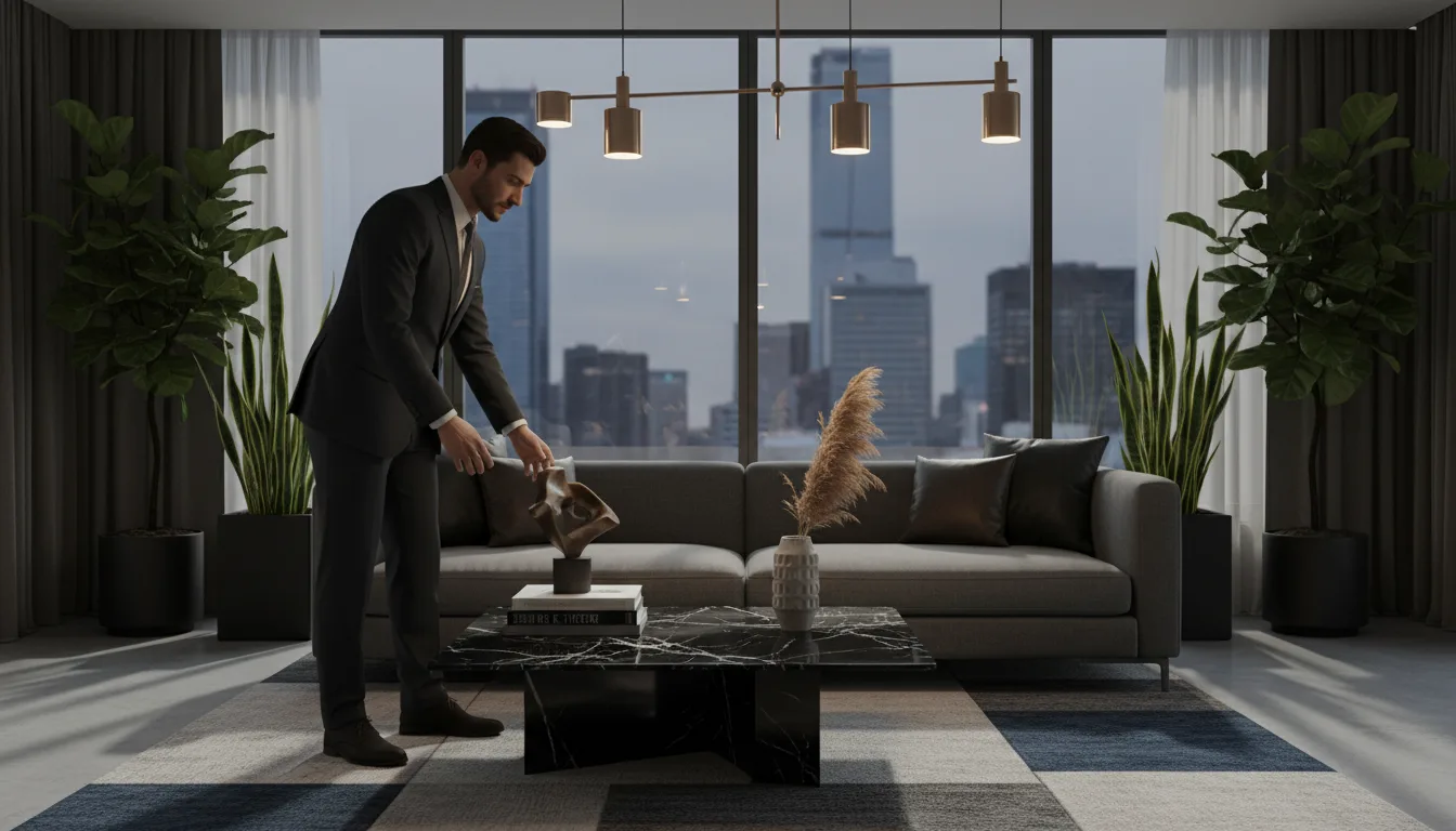 arredamento maschile moderno