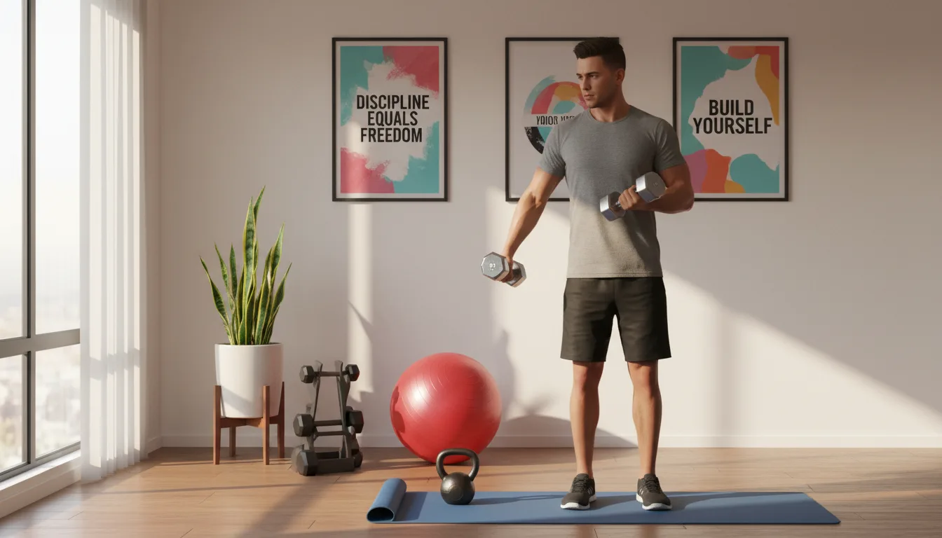 come fare palestra a casa