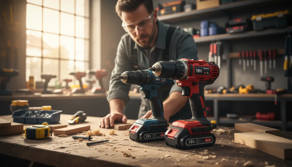 confronto trapani 12V e 18V confronto trapani 12V e 18V