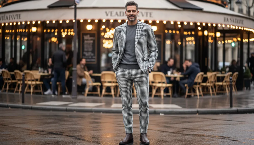 fibre naturali per capi in pied de poule fibre naturali per capi in pied de poule