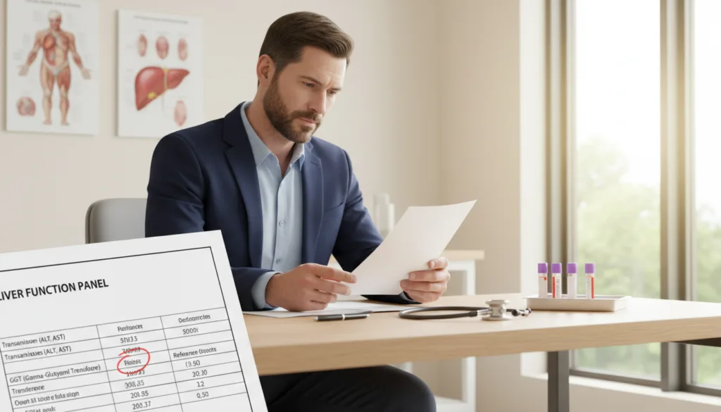 funzionalità epatica transaminasi GGT