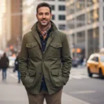 giacca 4 tasche uomo