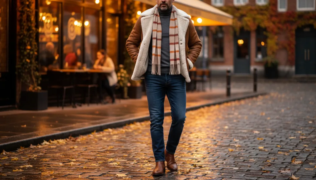 giubbotto montone uomo