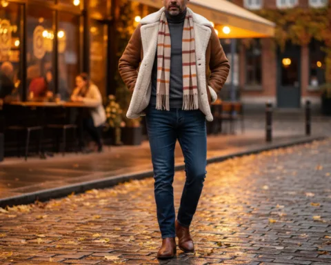 giubbotto montone uomo