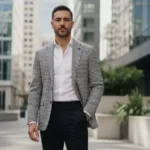 pied de poule outfit