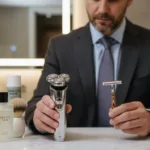 rasoio elettrico o lametta pelle sensibile