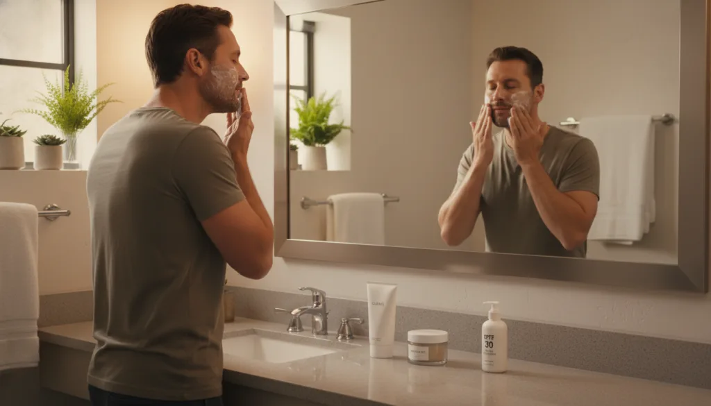 skincare uomo routine base skincare uomo routine base