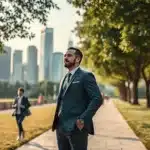 successo maschile moderno