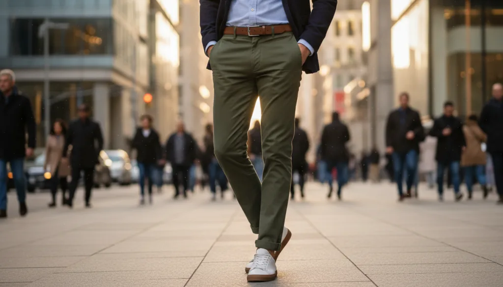 tendenze attuali pantaloni uomo