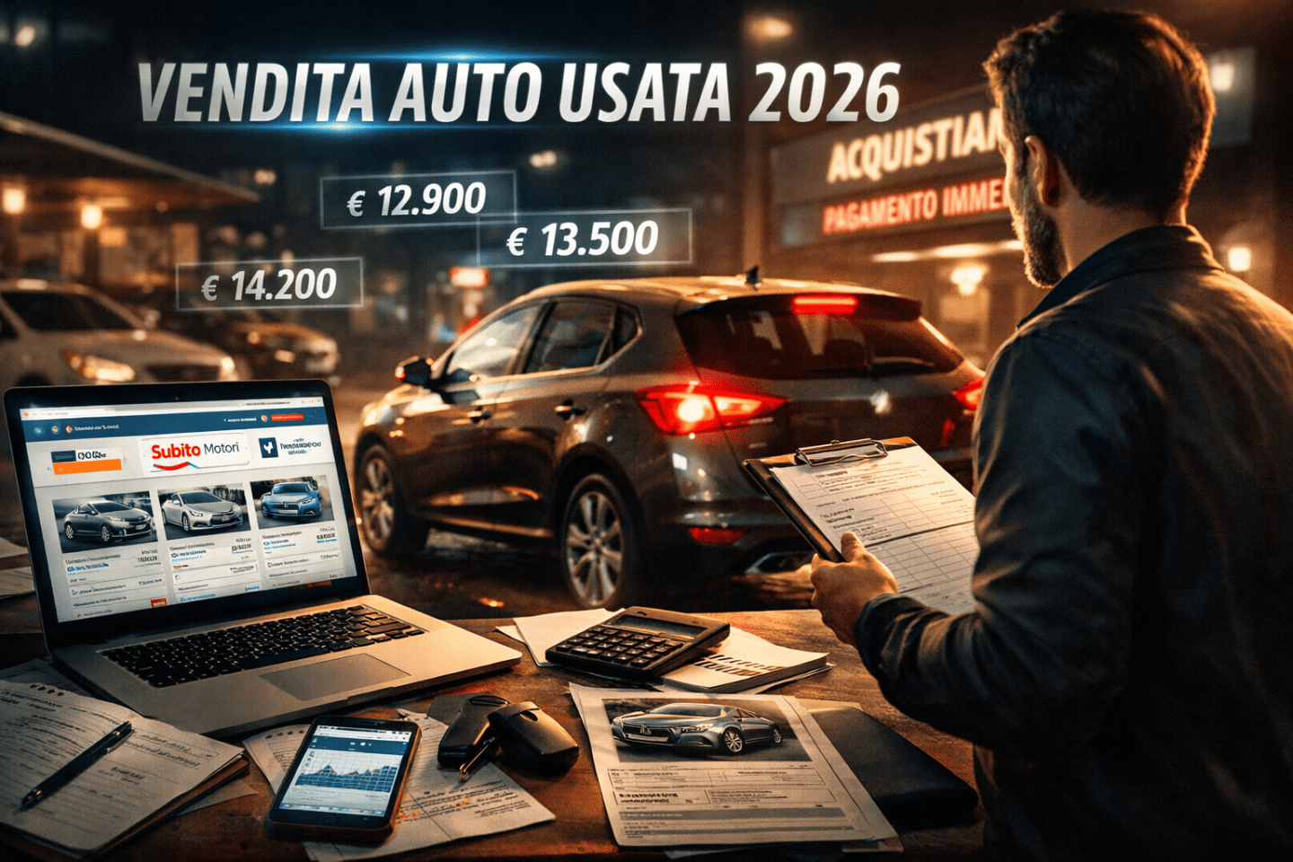 Nel 2026 vendere la tua auto usata al prezzo giusto significa meno improvvisazione e più strategia: scegliere la piattaforma giusta, fissare un prezzo realistico, curare l’annuncio e evitare gli errori che congestionano il mercato.