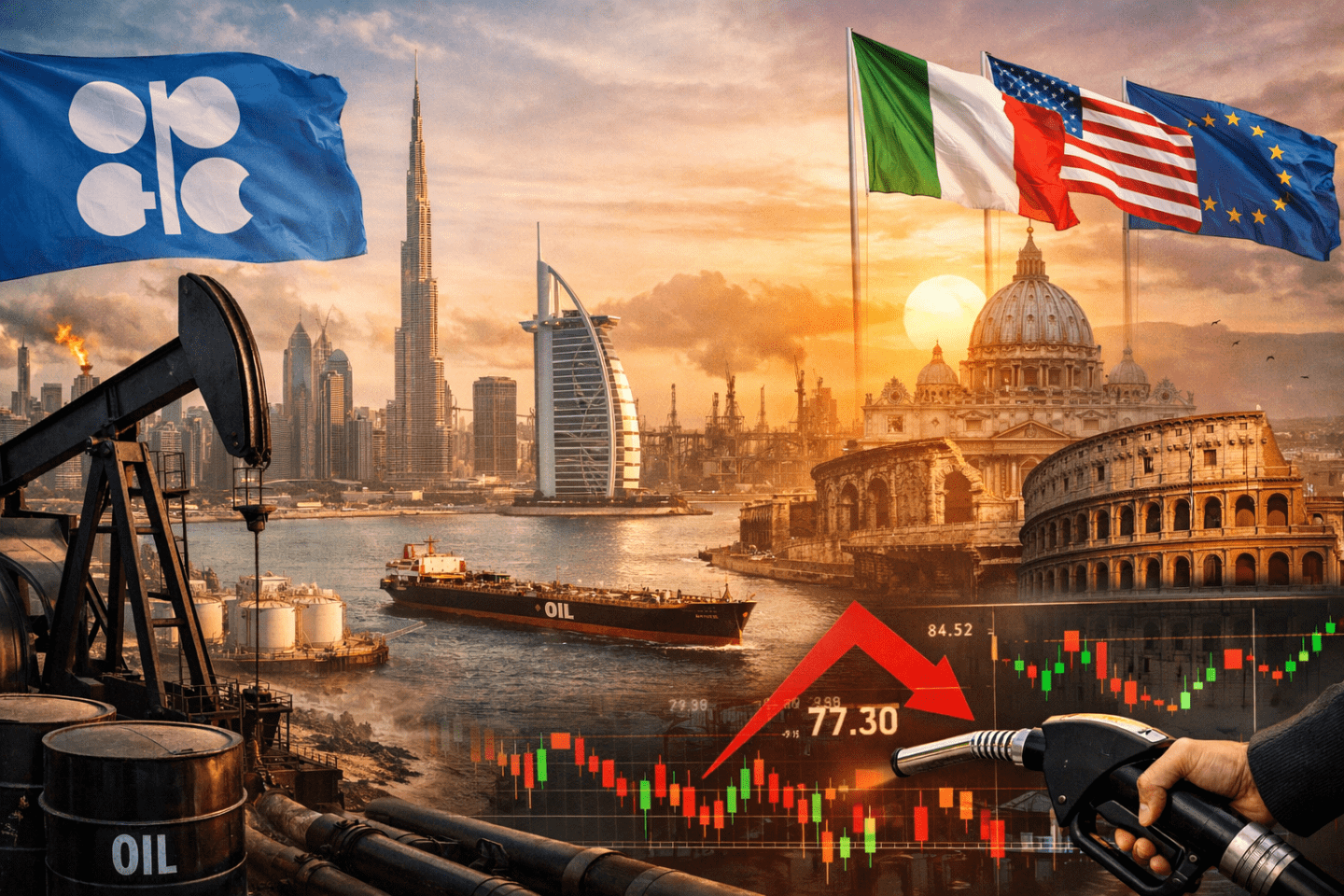 La decisione degli Emirati Arabi Uniti di lasciare l’Opec e l’alleanza Opec+ dal 1° maggio 2026 è un piccolo terremoto silenzioso sui mercati globali.