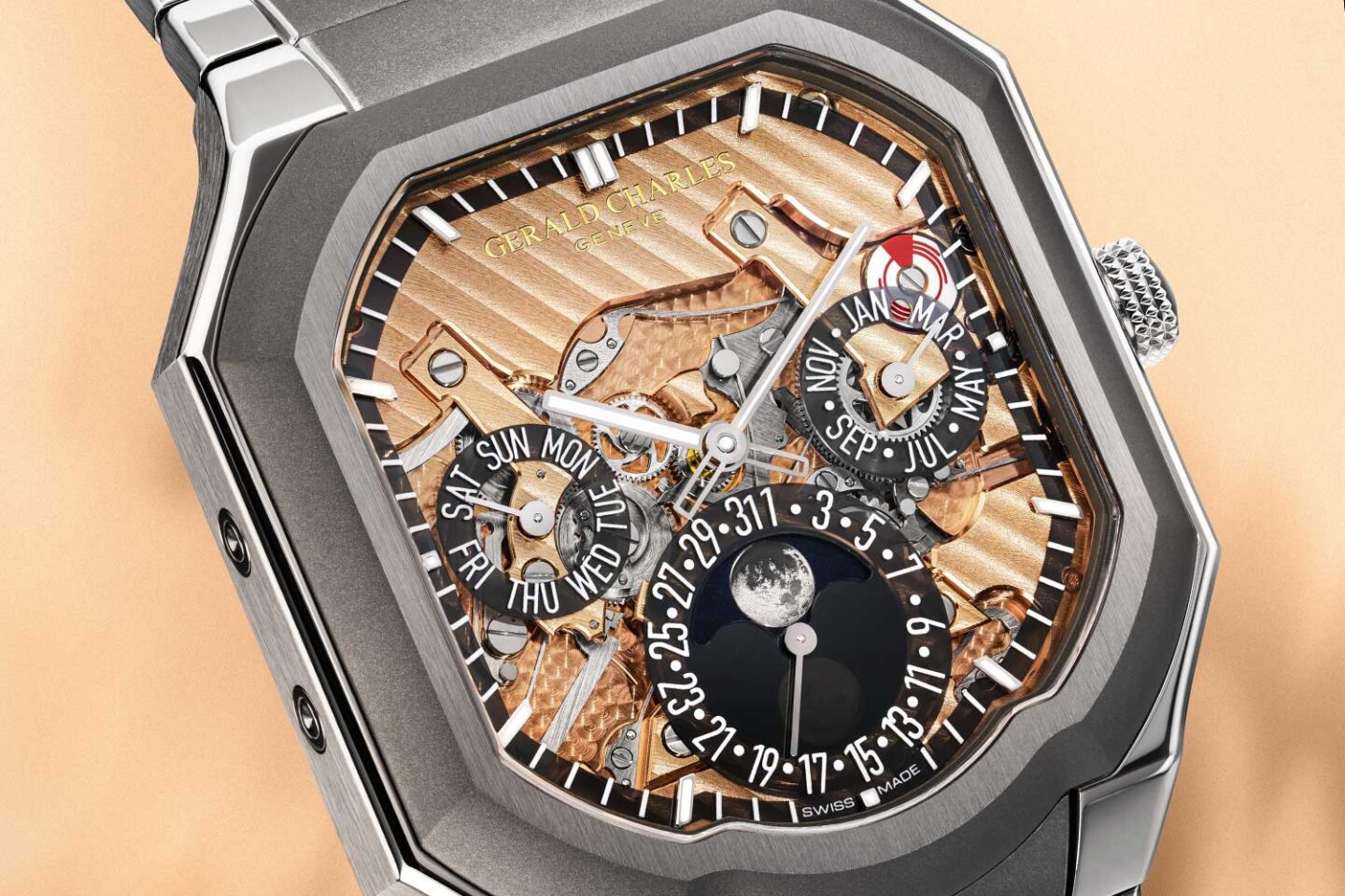 Gerald Charles ha chiuso Watches & Wonders 2026 con una presentazione sobria, ma potentissima, fedele alla filosofia del fondatore Gérald Charles Genta: orologi che dialogano con chi li indossa.