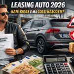 Il leasing auto nel 2026 attira con rate basse e auto nuove ogni 3 anni