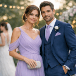 Scopri le tendenze cerimonie 2026: lui e lei si coordinano con classe, non con copia. Palette vincenti (blu notte + lilla), dettagli discreti e regole anti-forzature. Il gentleman sa creare armonia stilistica senza rubare la scena. Guida completa per outfit di coppia perfetti!