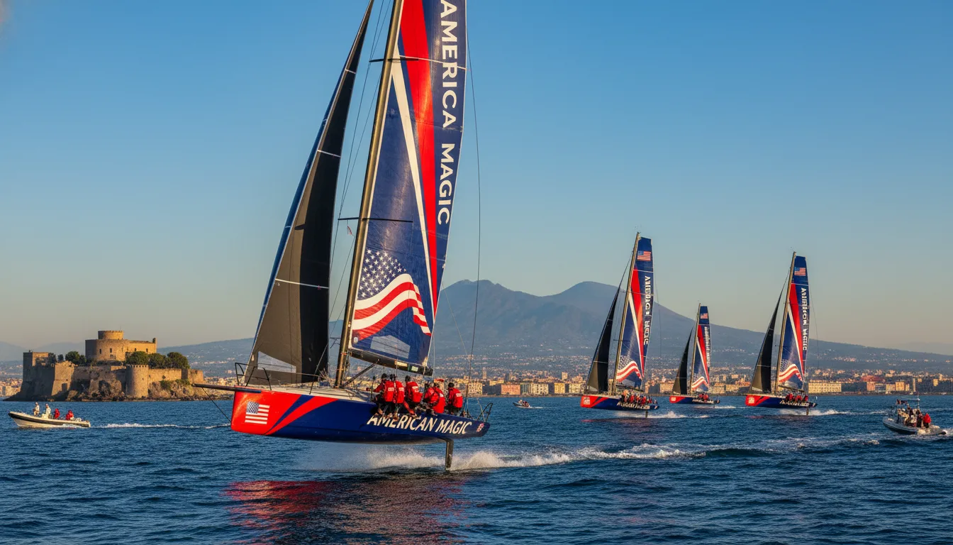 team base Napoli America's Cup