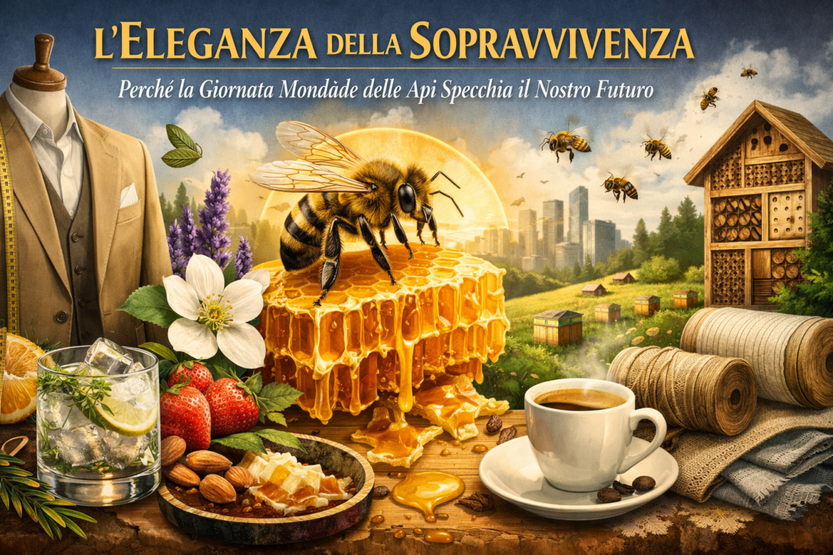 Il 20 maggio si celebra la Giornata Mondiale delle Api (World Bee Day), un’istituzione fortemente voluta dalle Nazioni Unite per ricordarci che il lusso più grande di cui disponiamo – la biodiversità – dipende da creature grandi quanto un chicco di caffè.
