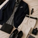 Un outfit scelto con calma. I dettagli al loro posto. Il silenzio di una camera elegante e la certezza di sentirsi impeccabili il mattino dopo.