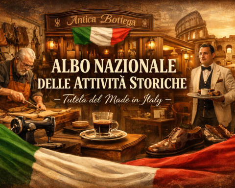 nasce ufficialmente l'Albo nazionale delle attività commerciali, delle botteghe artigiane e degli esercizi pubblici storici