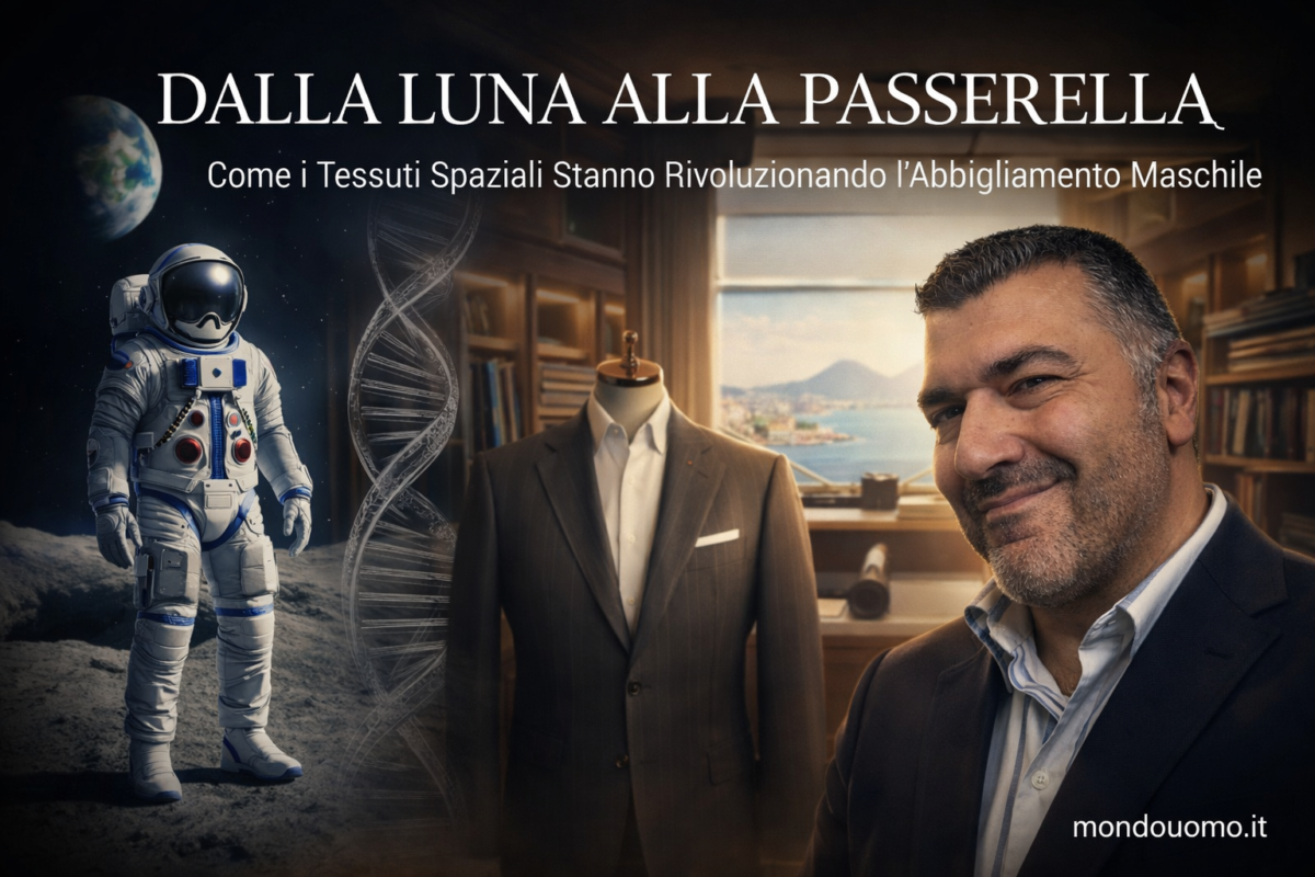 Dalla Luna alla Passerella: Come l'Ingegneria Aerospaziale sta Riscrivendo le Regole della Sartoria Maschile