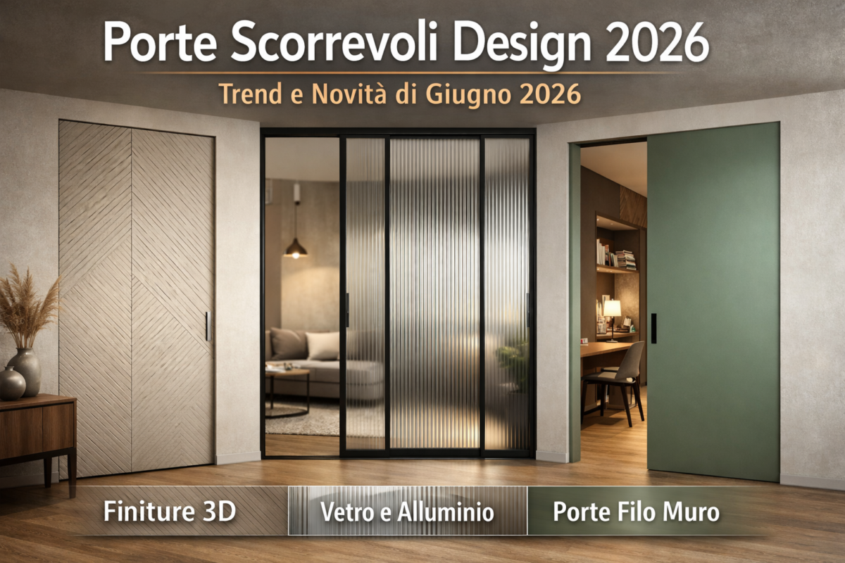 Porte Scorrevoli Interne: Trend e Novità di Design