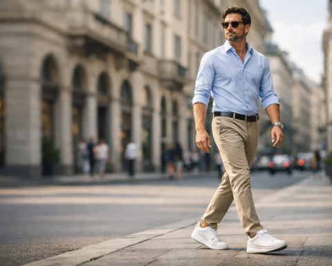Vuoi guadagnare fino a 10 cm d'altezza senza rinunciare allo stile casual? Scopri i migliori modelli di sneakers con rialzo da uomo e come abbinarle.