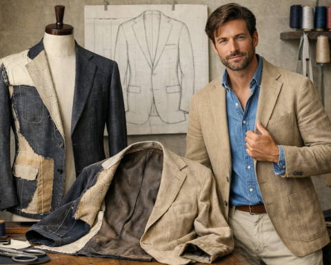 Cos'è la giacca destrutturata? Scopri l'anatomia di un capolavoro sartoriale: comfort, stile napoletano e perché è il capo indispensabile per l'uomo moderno
